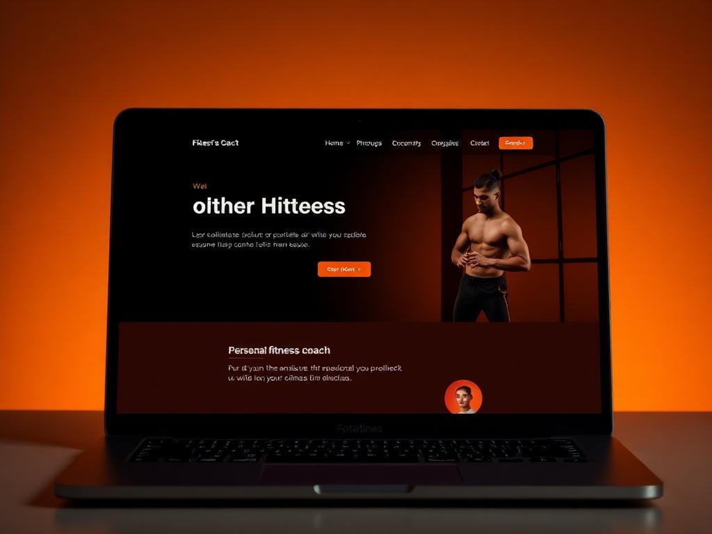 Exemple de site web pour coach sportif — Coach Alex Fit