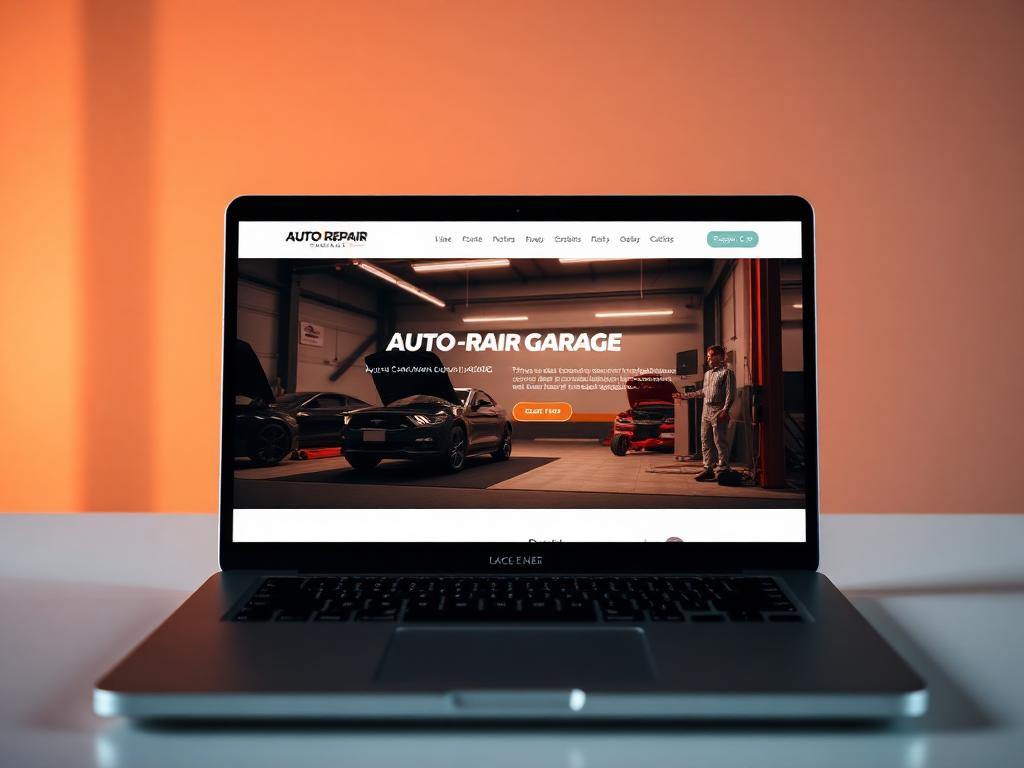 Exemple de site web pour garage automobile — Garage Auto Prestige
