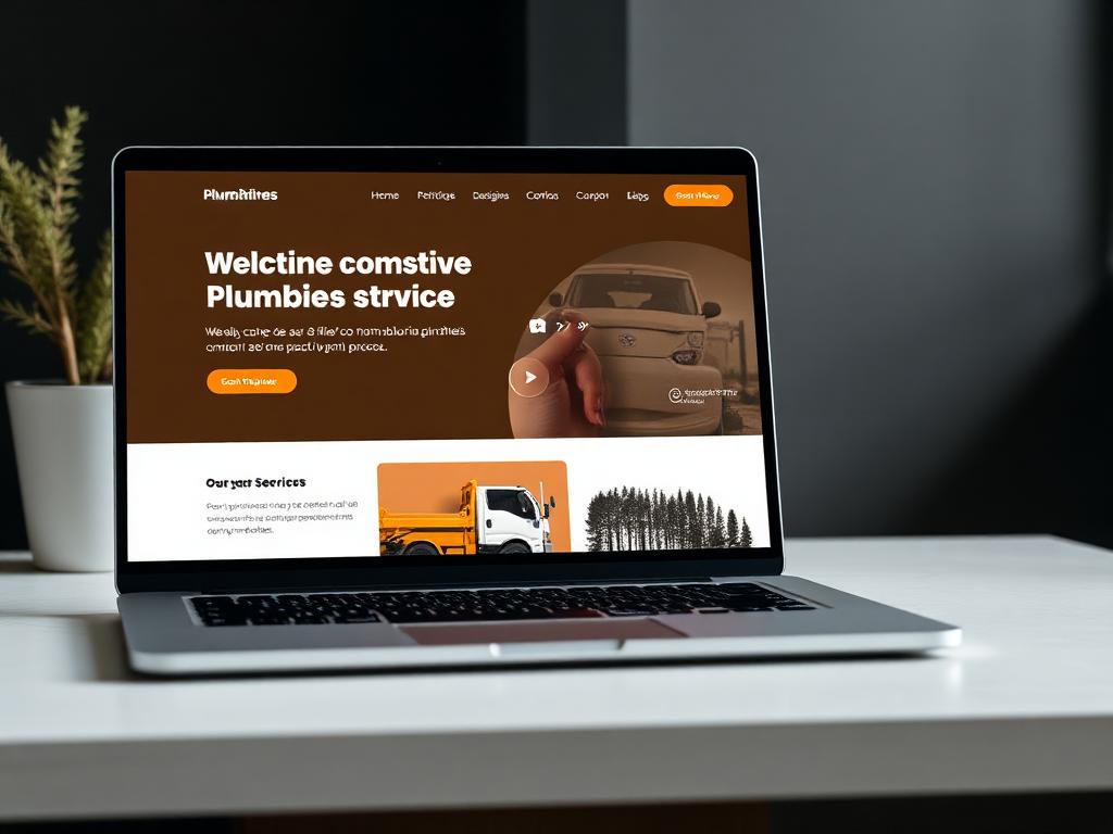 Exemple de site web pour plombier — SOS Plomberie Martin