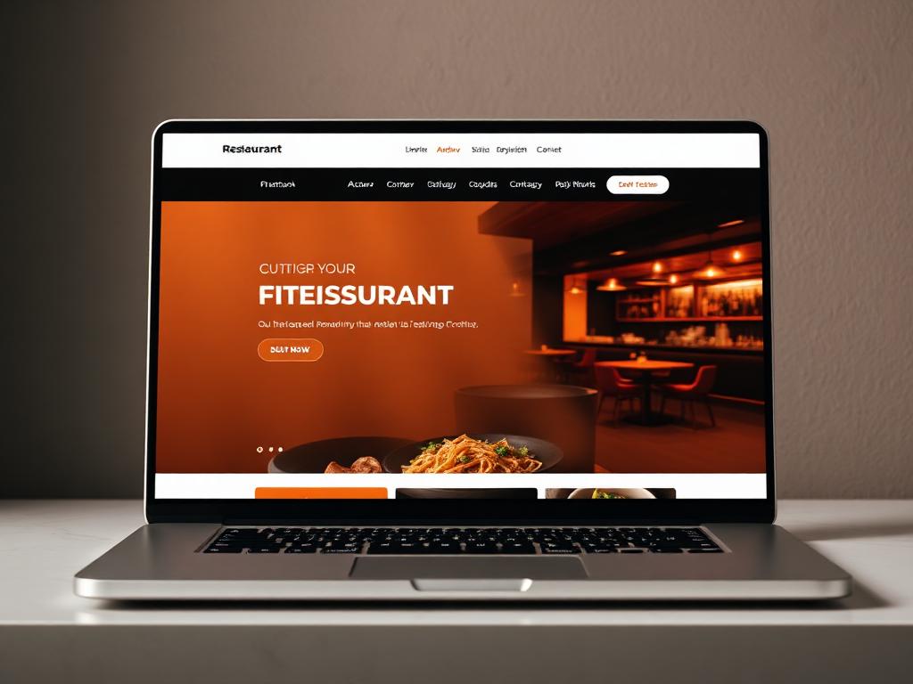 Exemple de site web pour restaurant — Bistro Le Comptoir